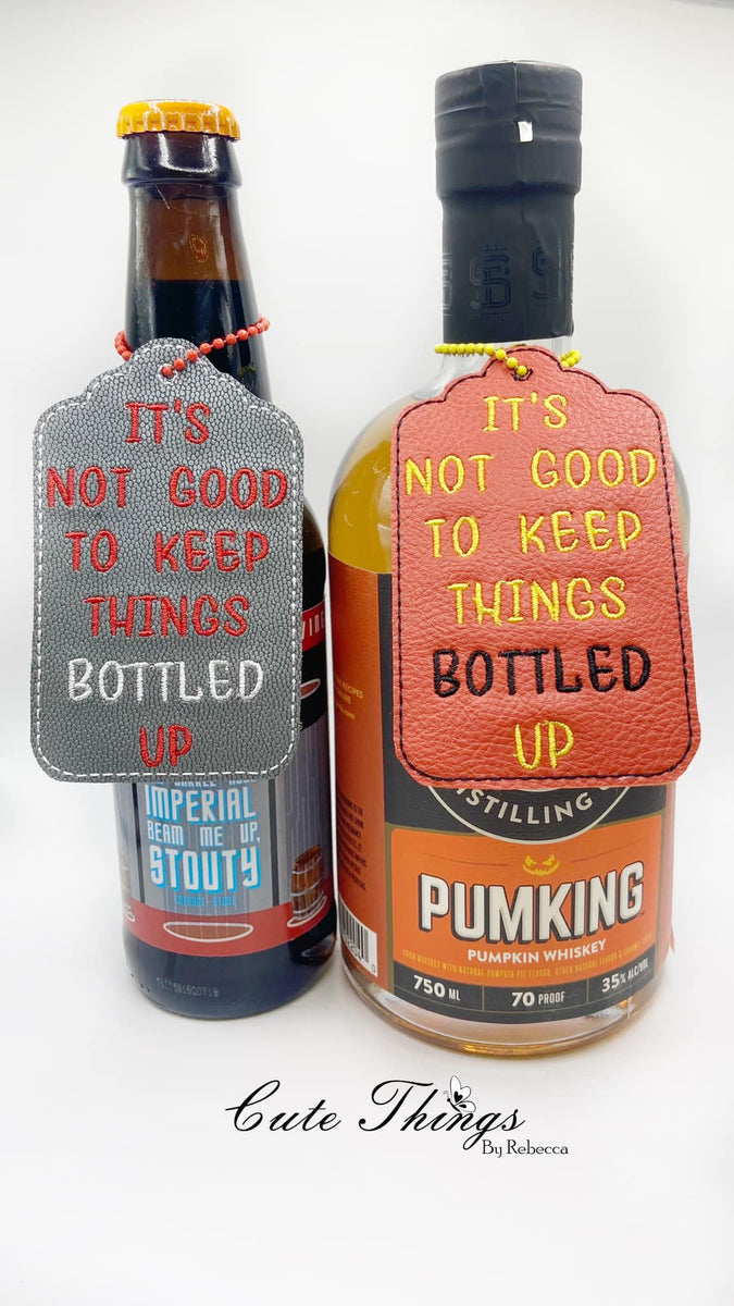 DRINK BOTTLE TAGGED UP