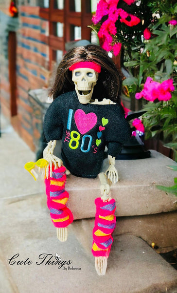 I love the 80's Doll Shirt with Legwarmers