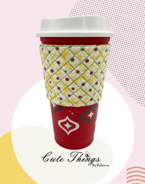 Square Motif Mug/Cup Wrap