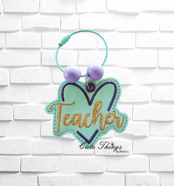 Teacher Love Bookmark/Ornament