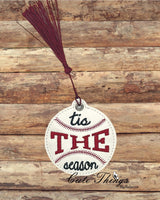 Tis The Season Bookmark/Ornament