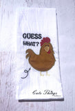 Guess What? Applique Chicken
