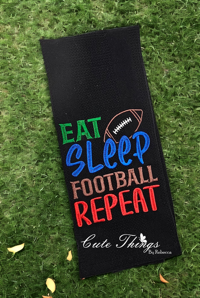 Eat Sleep Football Repeat