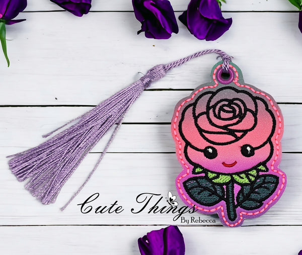 Cute Happy Rose Bookmark/Ornament