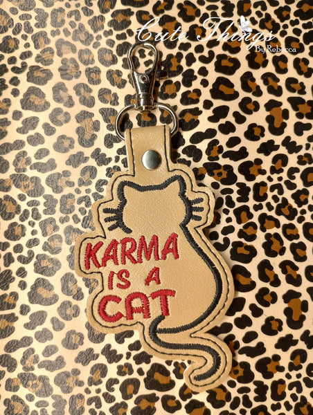Karma is a Cat Snap Tab