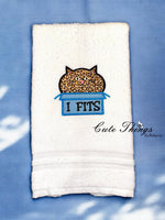 I Fits Applique