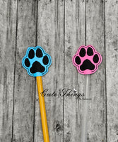 Paw Print Pencil Topper