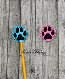 Paw Print Pencil Topper