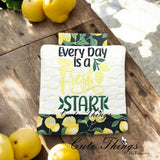 Every Day Is A Fresh Start Mini Quilt