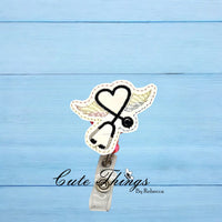 Stethoscope With Wings ITH