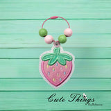 Strawberry Applique ITH