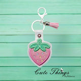 Strawberry Applique ITH
