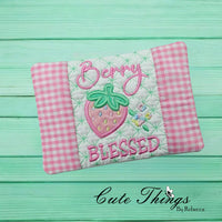 Strawberry Applique 4th Year Anniversary Bundle