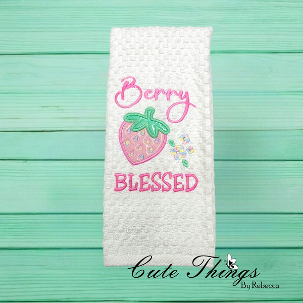 Berry Blessed Applique
