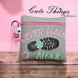 Never Walk Alone Poo Bag Holder