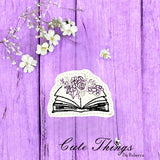 Book With Flowers ITH