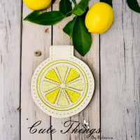 Citrus Slice Magnet Bookmark