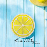 Citrus Slice Coaster ITH
