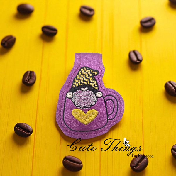 Gnome in a Cup Magnet Bookmark