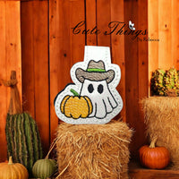 Cowboy Ghost Magnet Bookmark