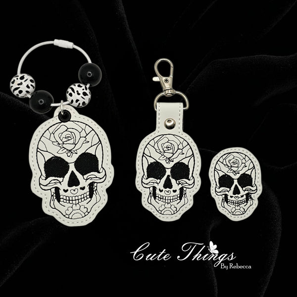 Skull Linework ITH