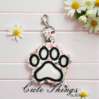 Paw Print Keepsake ITH