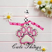 Paw Print Keepsake ITH