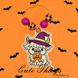 Cute Witch Cow ITH