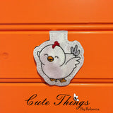 Cute Chicken Magnet Bookmark