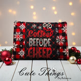 Coffee Before Cheer Mug Rug