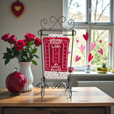 Please Enter With Love In Your Heart Mini Quilt