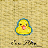 Applique Duck With Heart ITH