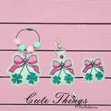 Bow With Clovers ITH