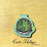 Hobbit Door Magnet Bookmark