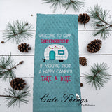 Welcome to Camp Quitcherbitchin Applique