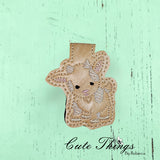 Multi Colored Cute Goat Magnet Bookmark