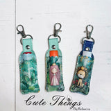 Blank Lip Balm Holder Snap Tab