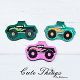 Monster Truck Magnet Bookmark