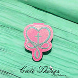 Infinity Heart Cross Magnet Bookmark
