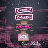 Applique Claw Clip Cover ITH