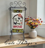 This is Our Happy Place Mini Quilt
