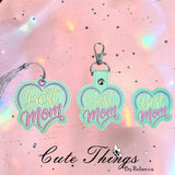 Best Mom/Mum Heart ITH