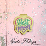 Best Mom/Mum Magnet Bookmark