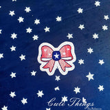 Bow With Stars ITH