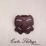 Football Bow Magnet Bookmark