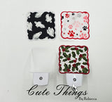 Night Light Covers/ Coasters ITH
