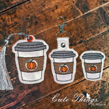 To Go Cup With A Pumpkin ITH