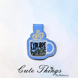 Explore Cup Magnet Bookmark
