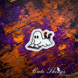 Ghost Enjoying a Book ITH