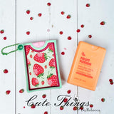 Bath and Body Works Card Sanitizer Holders Applique ITH